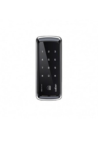 картинка Накладной электронный дверной замок LocPro GL725B2 Series Black без монтажных пластин (для стеклянных дверей) от магазина Строй Маркет