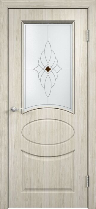 картинка Межкомнатные двери Verda Гера (Сатинато ромб) от магазина Строй Маркет