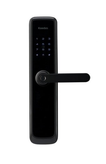 картинка Врезной электронный дверной замок Kaadas L7 Black с отпечатком пальца от магазина Строй Маркет