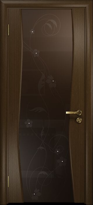 картинка Межкомнатные двери Diodoor Грация-3 стекло Вьюнок от магазина Строй Маркет