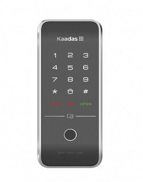 картинка Накладной электронный дверной замок с отпечатком пальца Kaadas R6-5 Fingerprint от магазина Строй Маркет