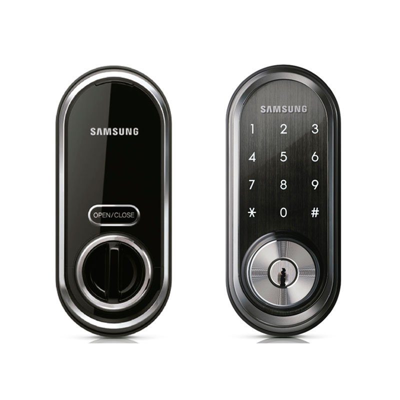 картинка Врезной электронный дверной замок Samsung SHP-DS510 от магазина Строй Маркет