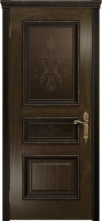 картинка Межкомнатные двери Diodoor Версаль-2 Гранд декор (стекло бронзовое) от магазина Строй Маркет