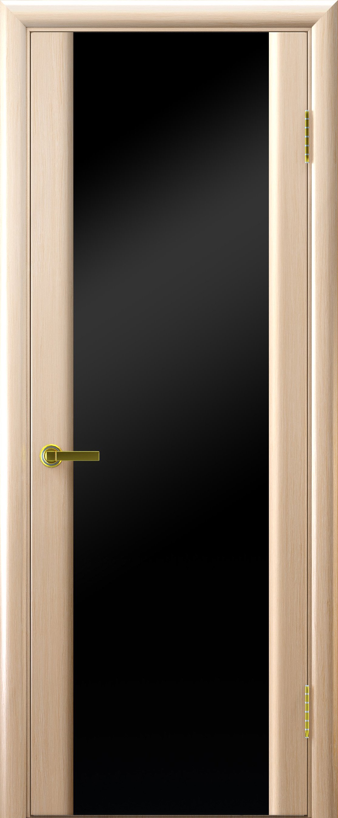 картинка Двери Люксор Синай 3 (черное стекло) от магазина Строй Маркет